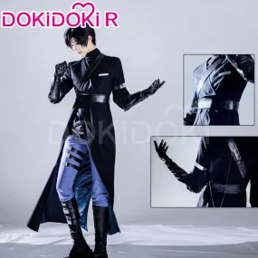 【Size XS-2XL】DokiDoki-R Music Video Cosplay Ivann Costume Black Sorrow R3