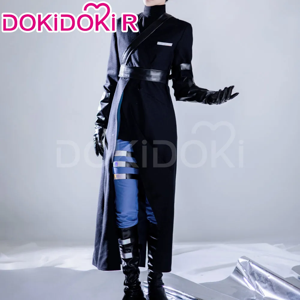 【Size XS-2XL】DokiDoki-R Music Video Cosplay Ivann Costume Black Sorrow R3