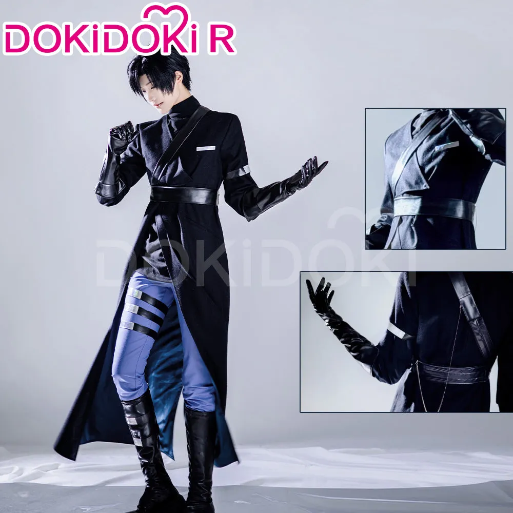 【Size XS-2XL】DokiDoki-R Music Video Cosplay Ivann Costume Black Sorrow R3