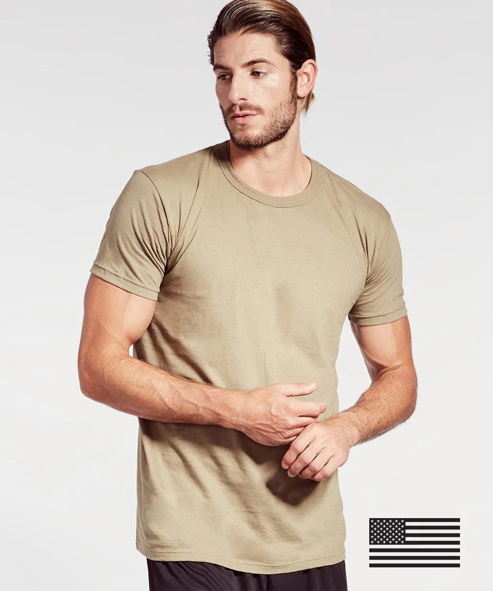 SOFFE CREW NECK T-SHIRT - OCP ARMY TAN