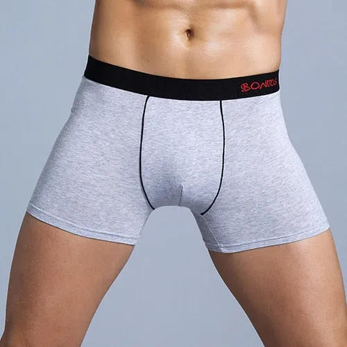 Solid Star U-Lined Boxer Underwear