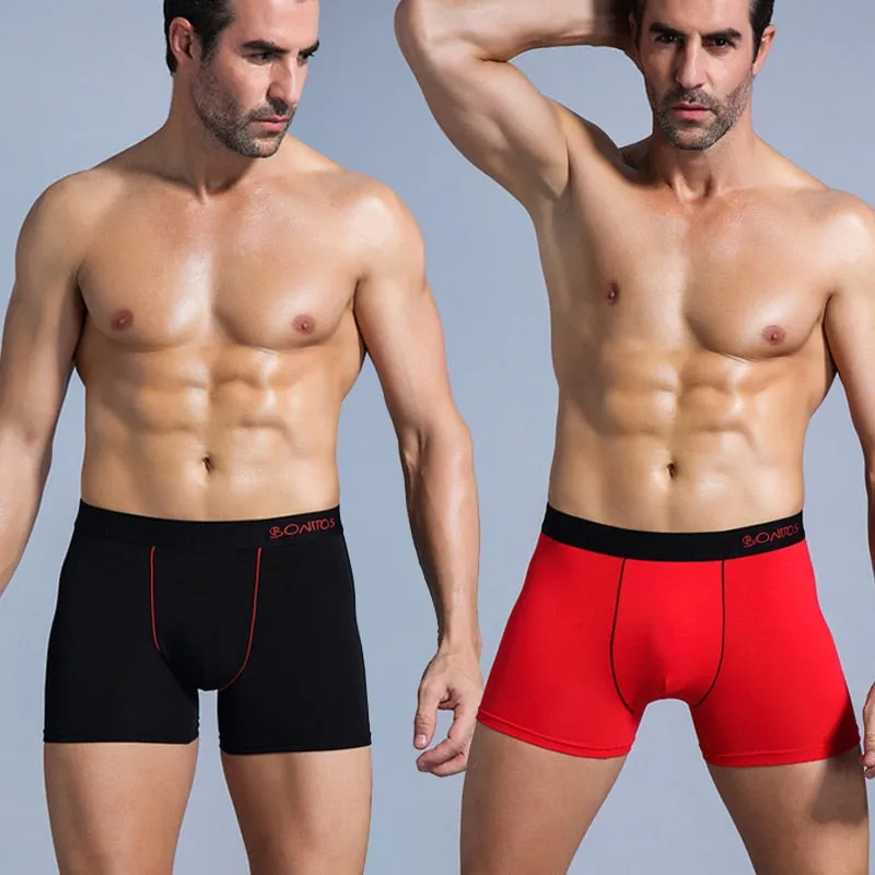 Solid Star U-Lined Boxer Underwear