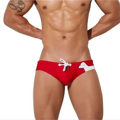 Solid Unique Cut-Out Design Brief Underwear