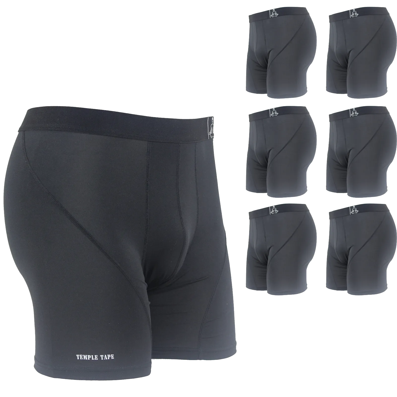 Sports Performance Underwear - Boxer Briefs with Temp-dry® Bundle & Save - 6 Pack