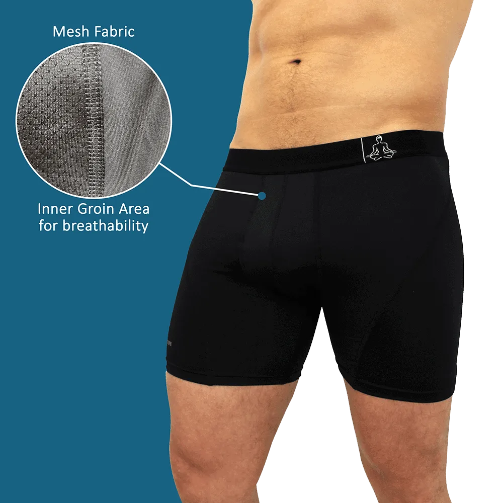 Sports Performance Underwear - Boxer Briefs with Temp-dry® Bundle & Save - 6 Pack