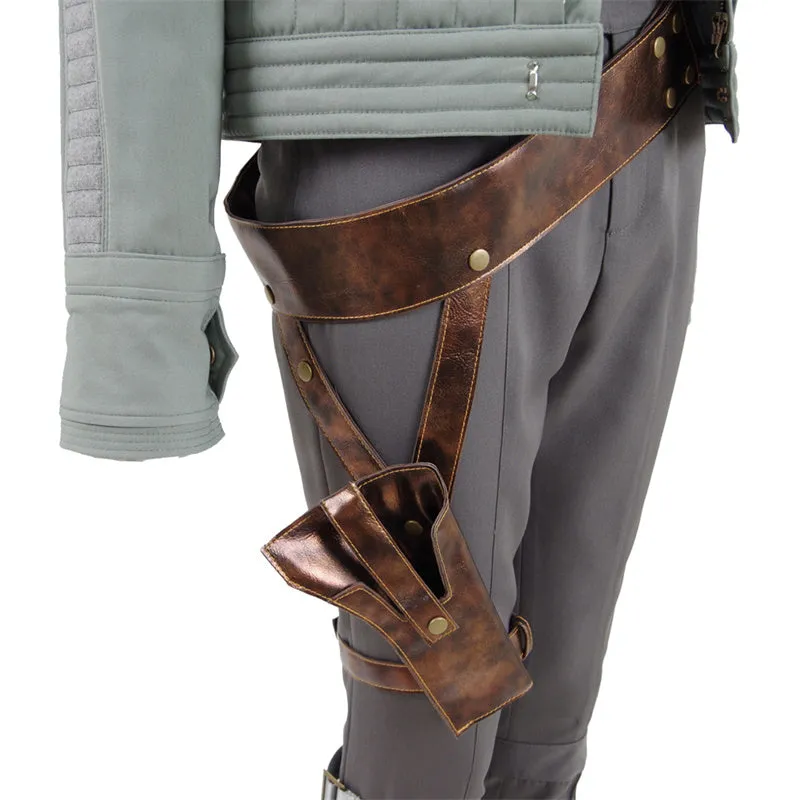 Star Wars Rogue One Cosplay Jyn Erso Cosplay Outfit Halloween Carnival Suit