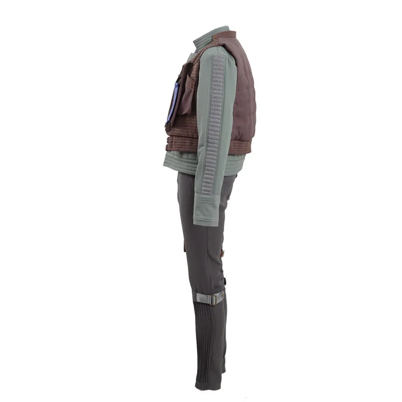 Star Wars Rogue One Cosplay Jyn Erso Cosplay Outfit Halloween Carnival Suit