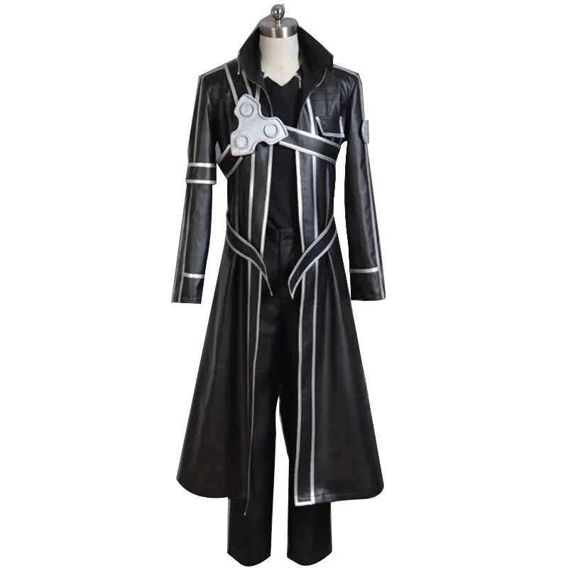 Sword Art Online SAO Kirito Cosplay Costume