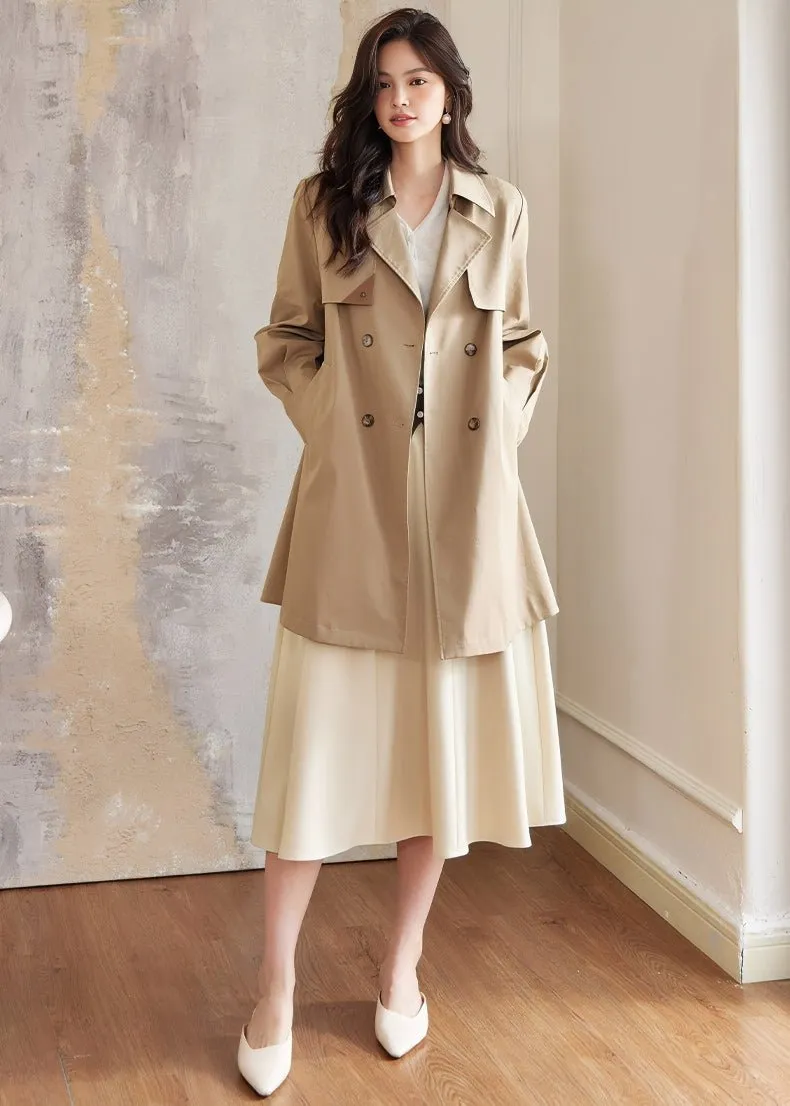 TACK SLEEVES FRENCH TRENCH COAT