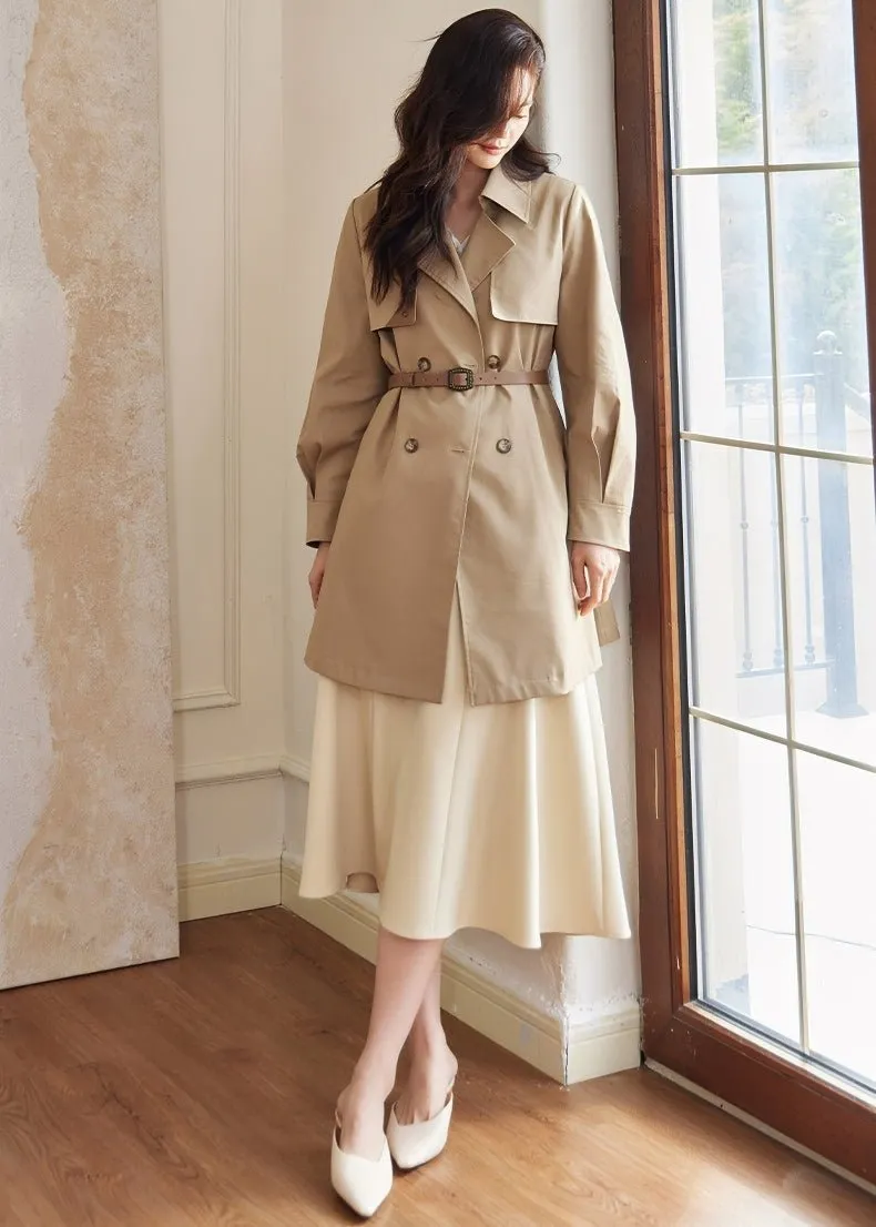 TACK SLEEVES FRENCH TRENCH COAT