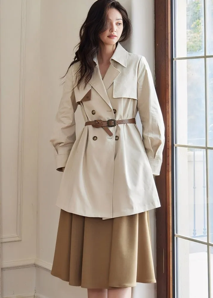 TACK SLEEVES FRENCH TRENCH COAT