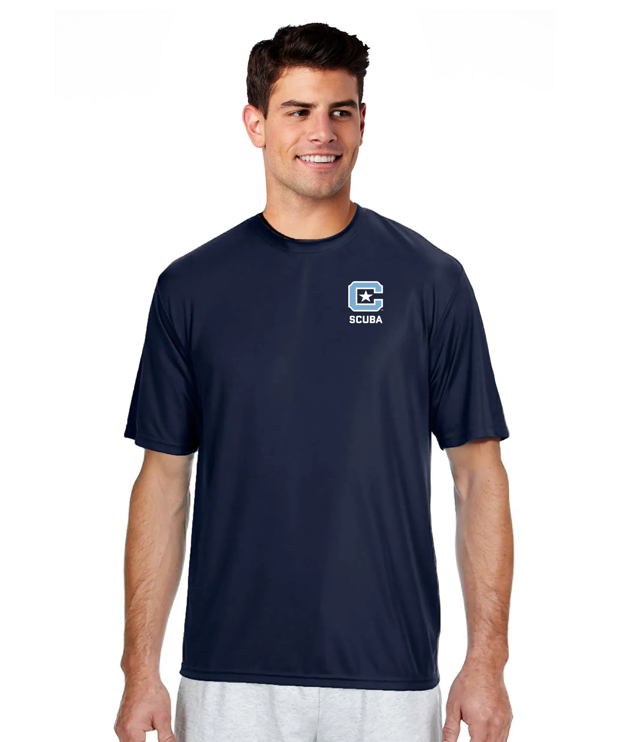 The Citadel, Club Sports - Scuba, Official T-Shirt, A4 Men's Cooling Performance T-Shirt