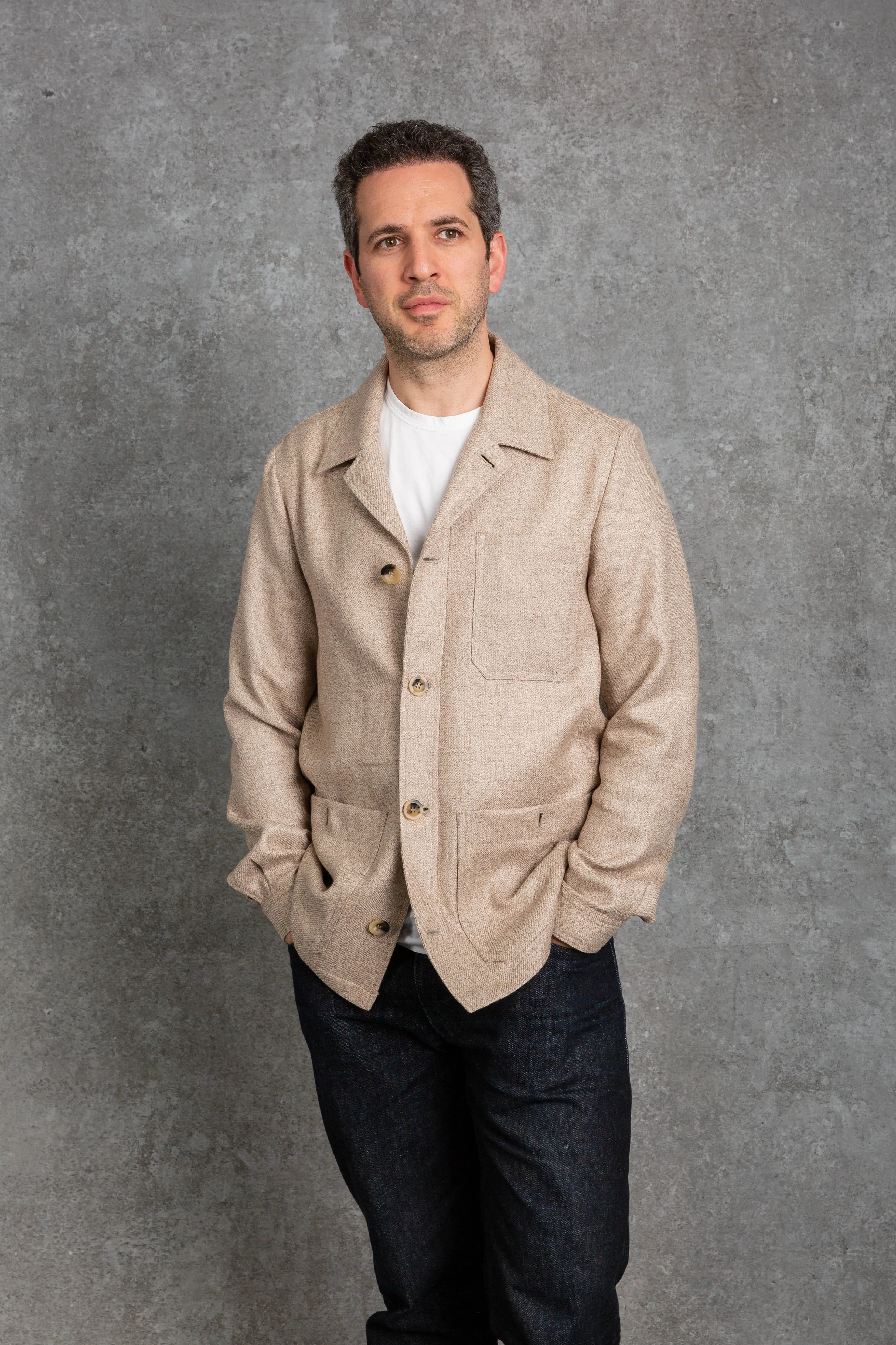 The Mayfair Linen Shacket