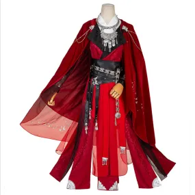 Tian Guan Ci Fu Heaven Official's Blessing Hua Cheng Crimson Rain Sought Flower Cosplay Costume