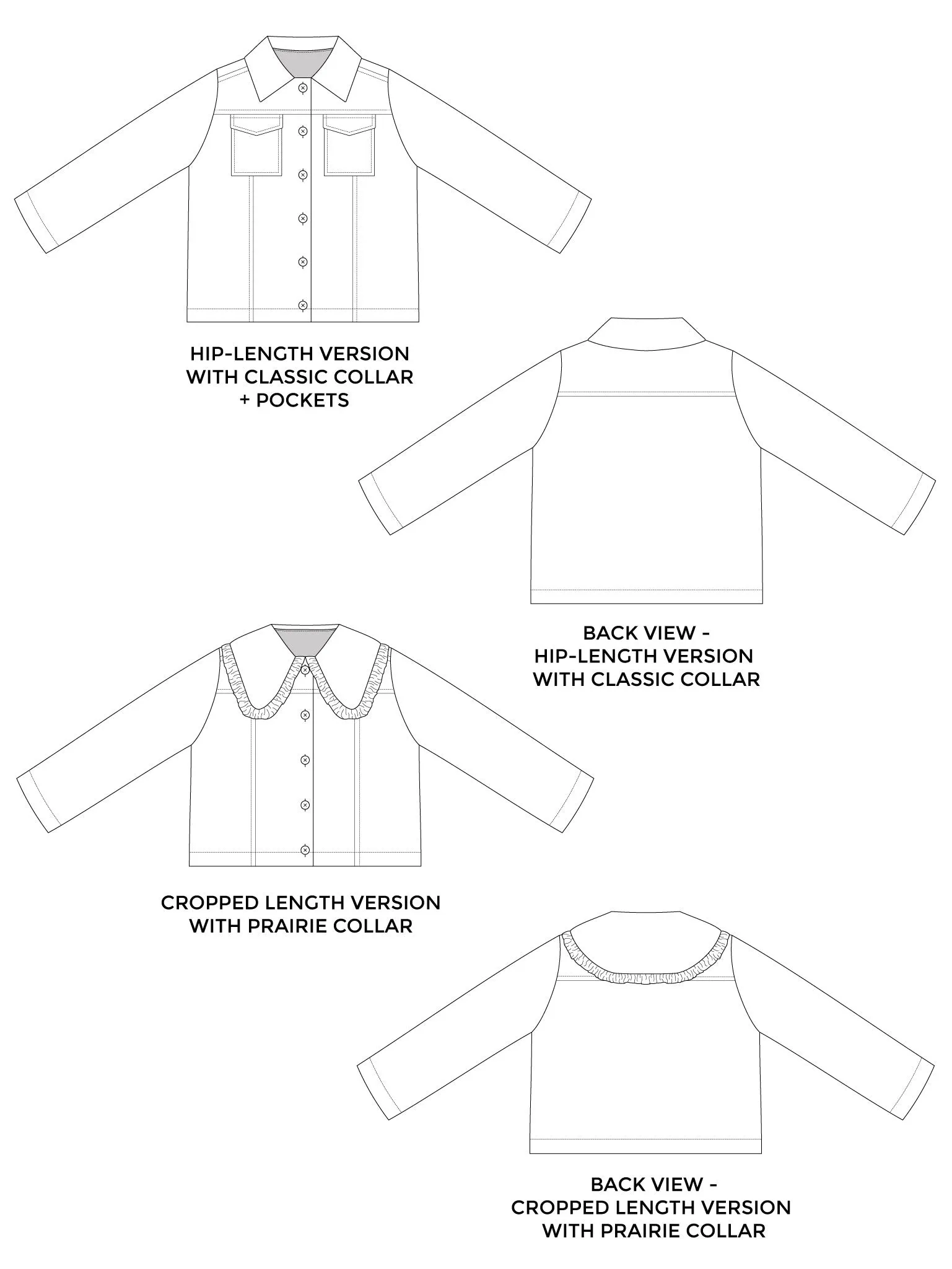 Tilly and the Buttons - Sonny Jacket Sewing Pattern (6-34)