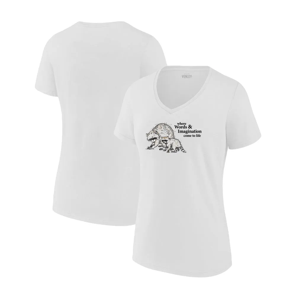 Tucson Festival of Books - 2023 TFOBVN001 Premium Womens Ideal V Neck T-Shirt