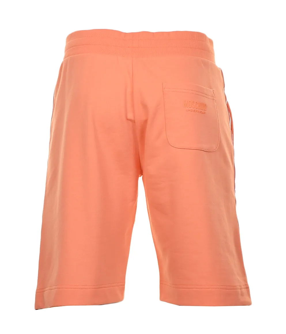 Underwear Side Taped Jogger Shorts Orange