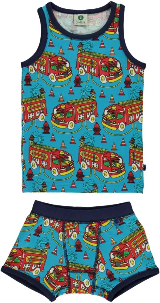 Underwear with Firetruck