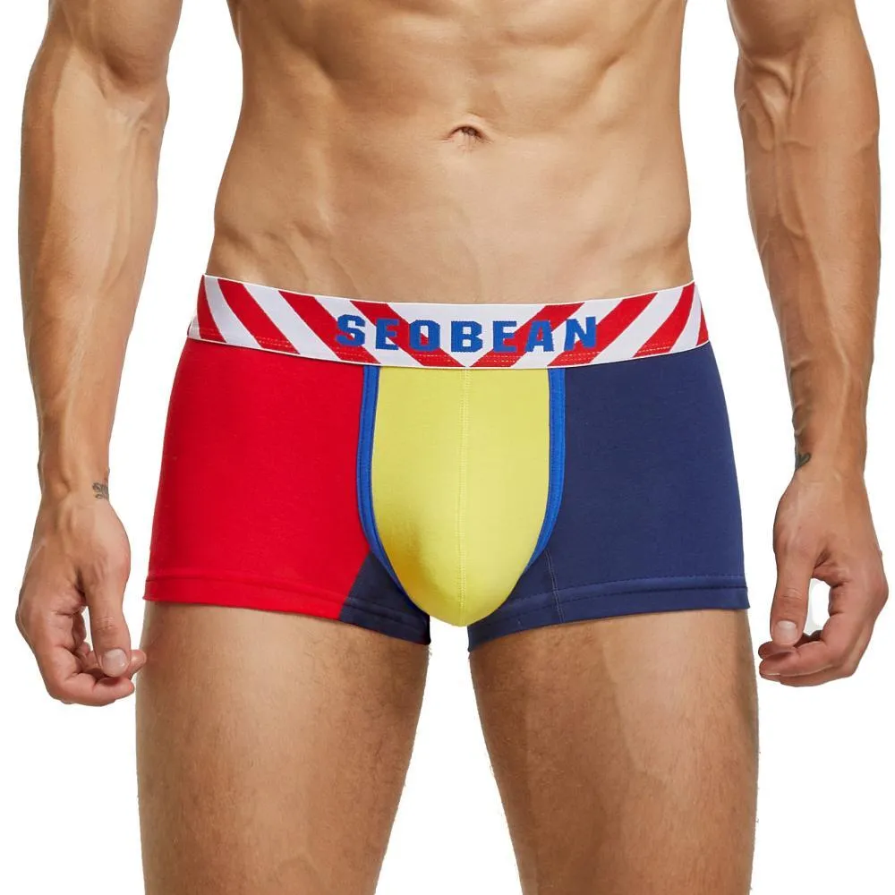 Unmatched Colorful Contrast Boxer