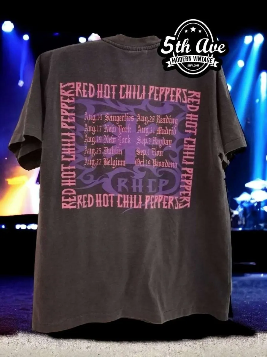 Vintage Red Hot Chili Peppers '94 Foreign Tour Commemorative T-Shirt