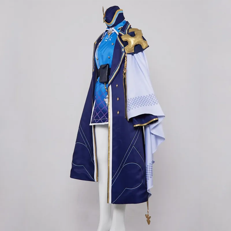 Virtual YouTuber Nijisanji OBSYDIA Selen Tatsuki Second Outfit Cosplay Costume