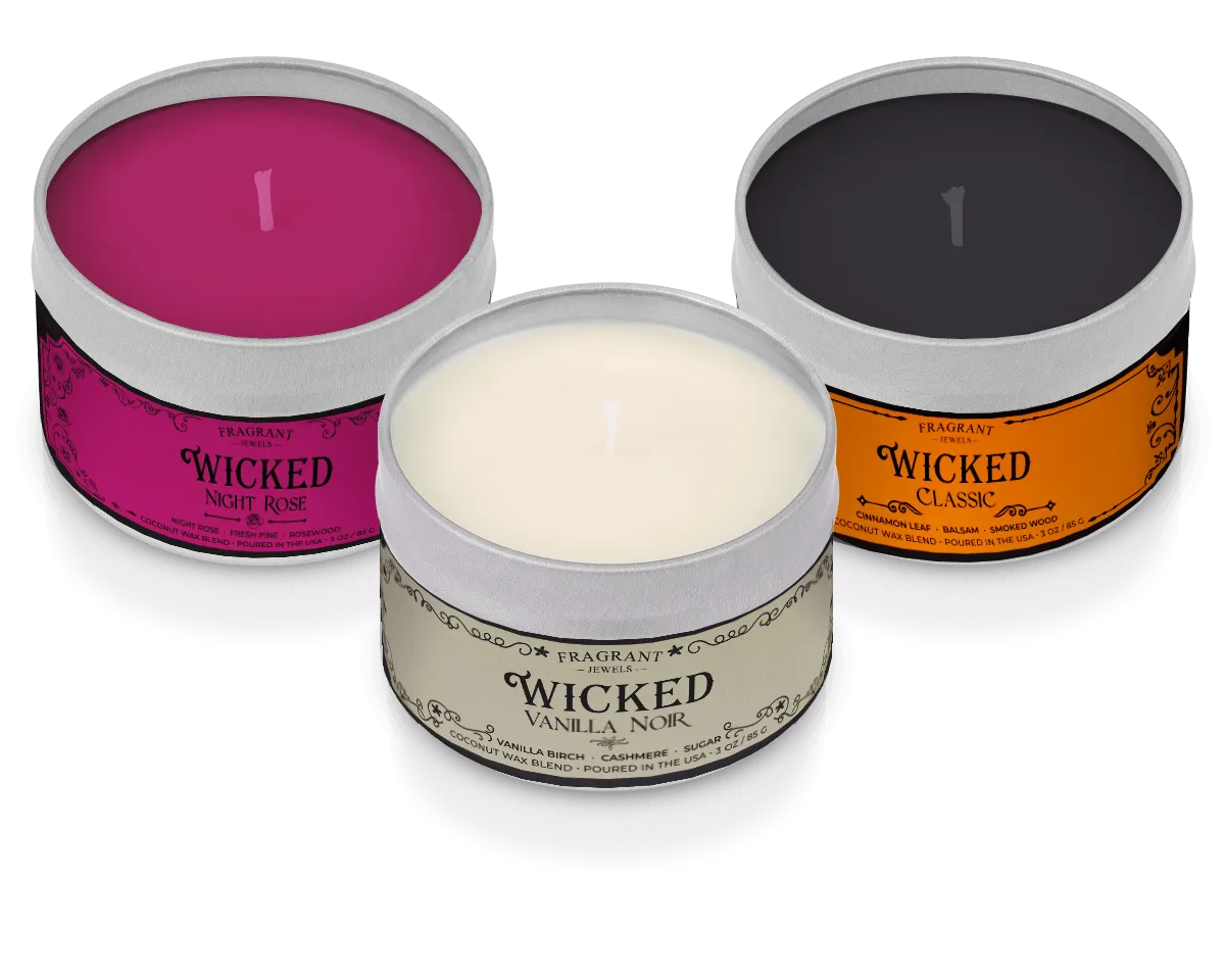 Wicked Surprise 3-Piece Candle Gift Set (without Jewelry)