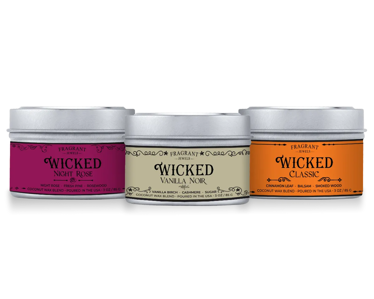 Wicked Surprise 3-Piece Candle Gift Set (without Jewelry)