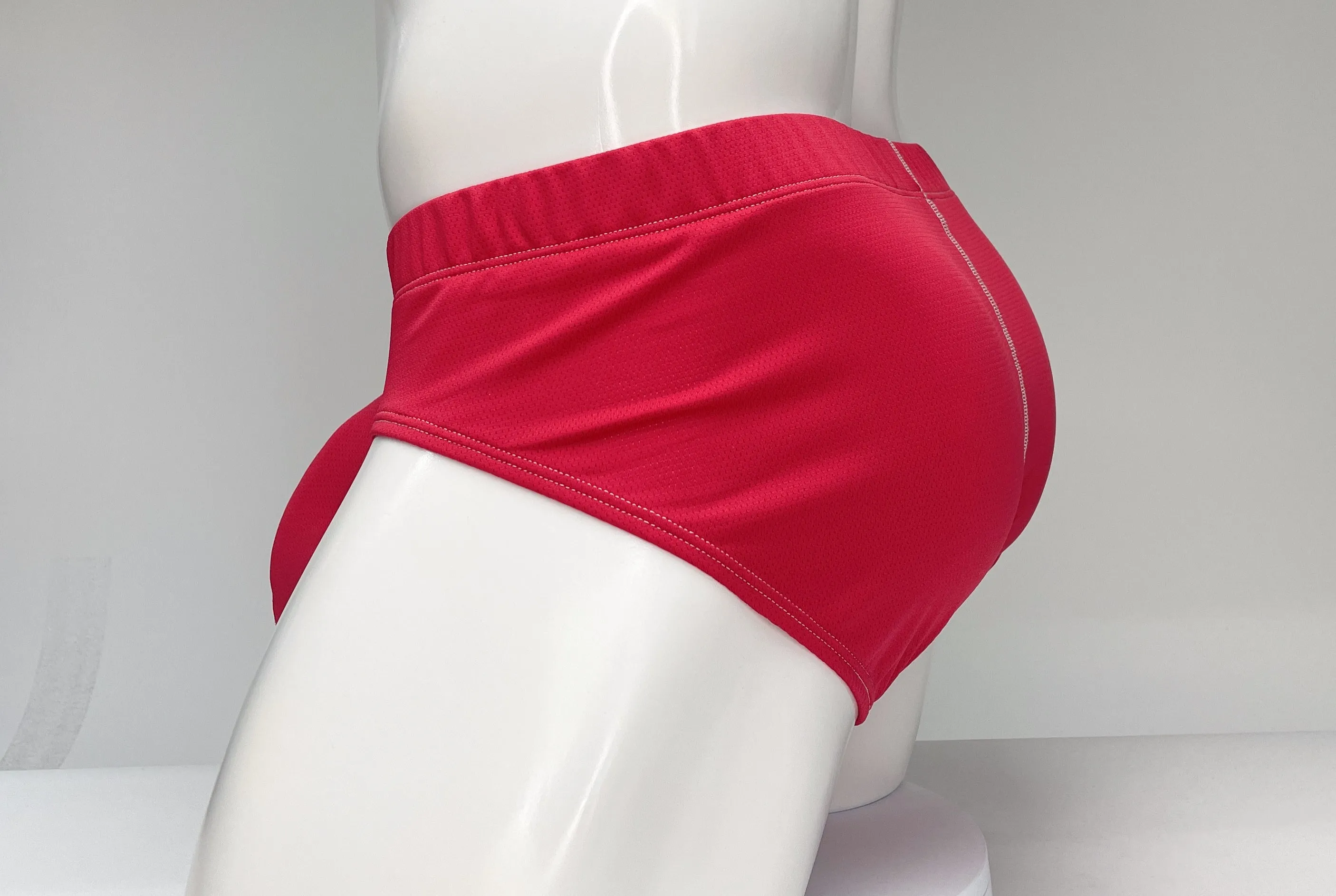 WildmanT Mesh Brief Red