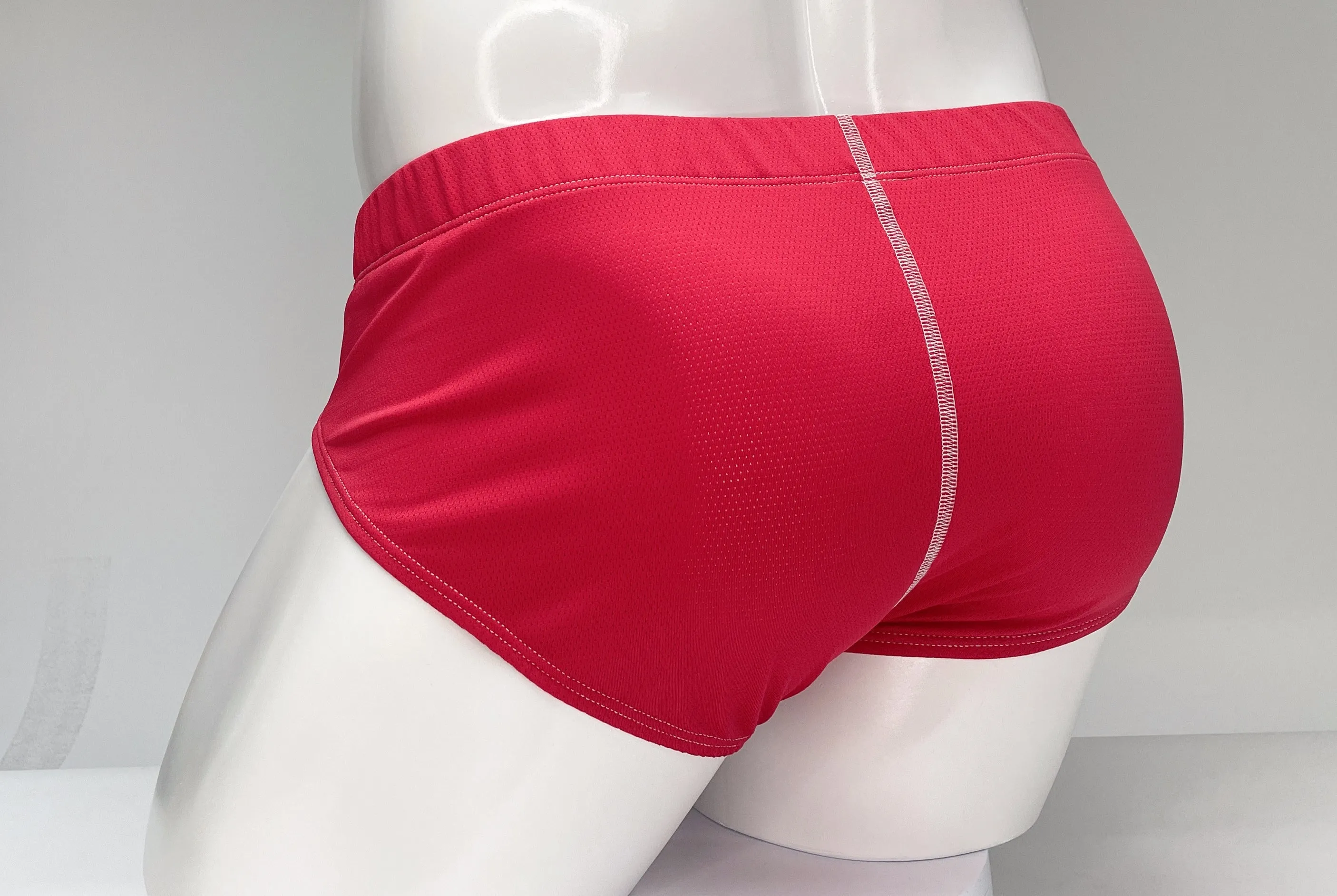 WildmanT Mesh Brief Red