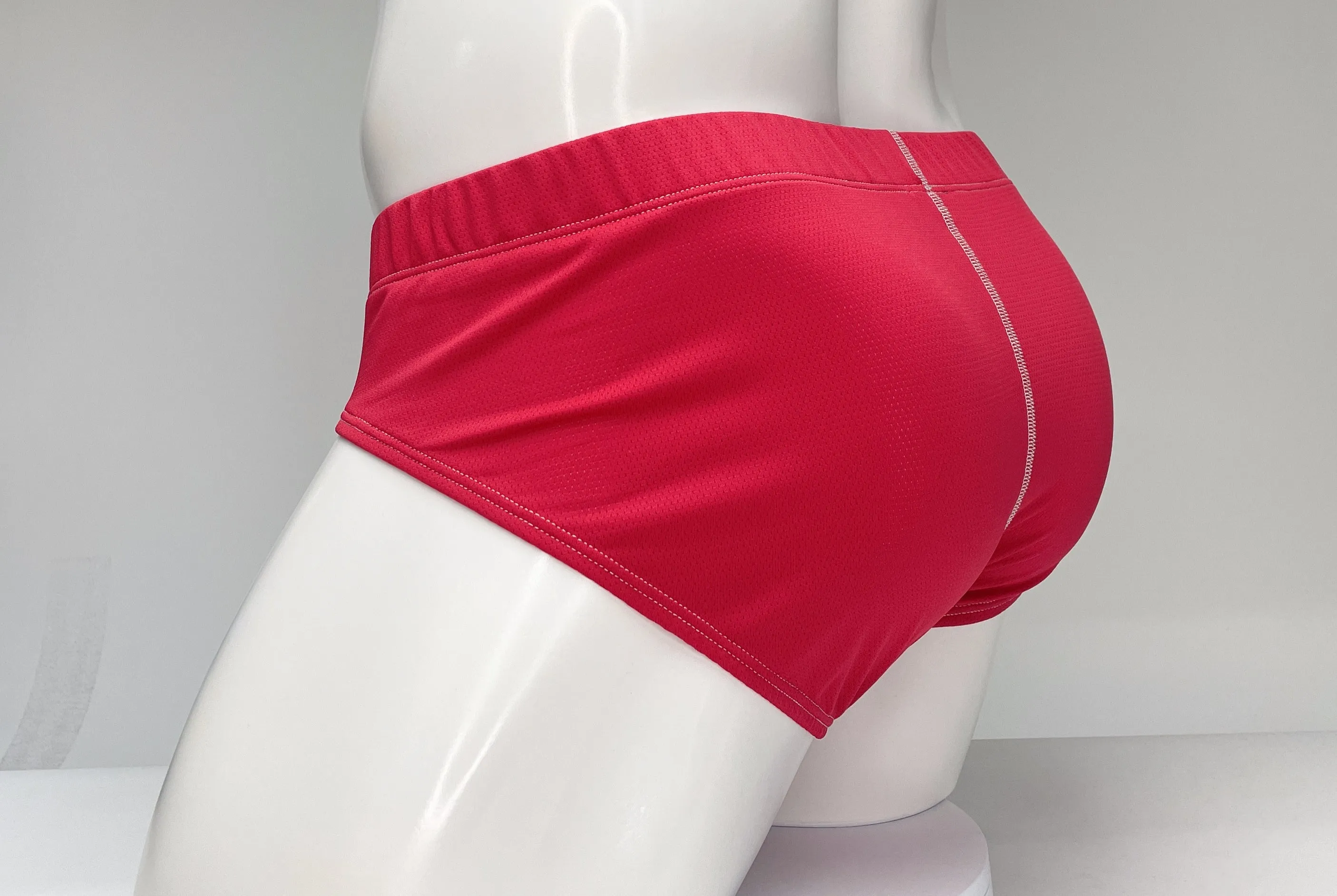 WildmanT Mesh Brief Red