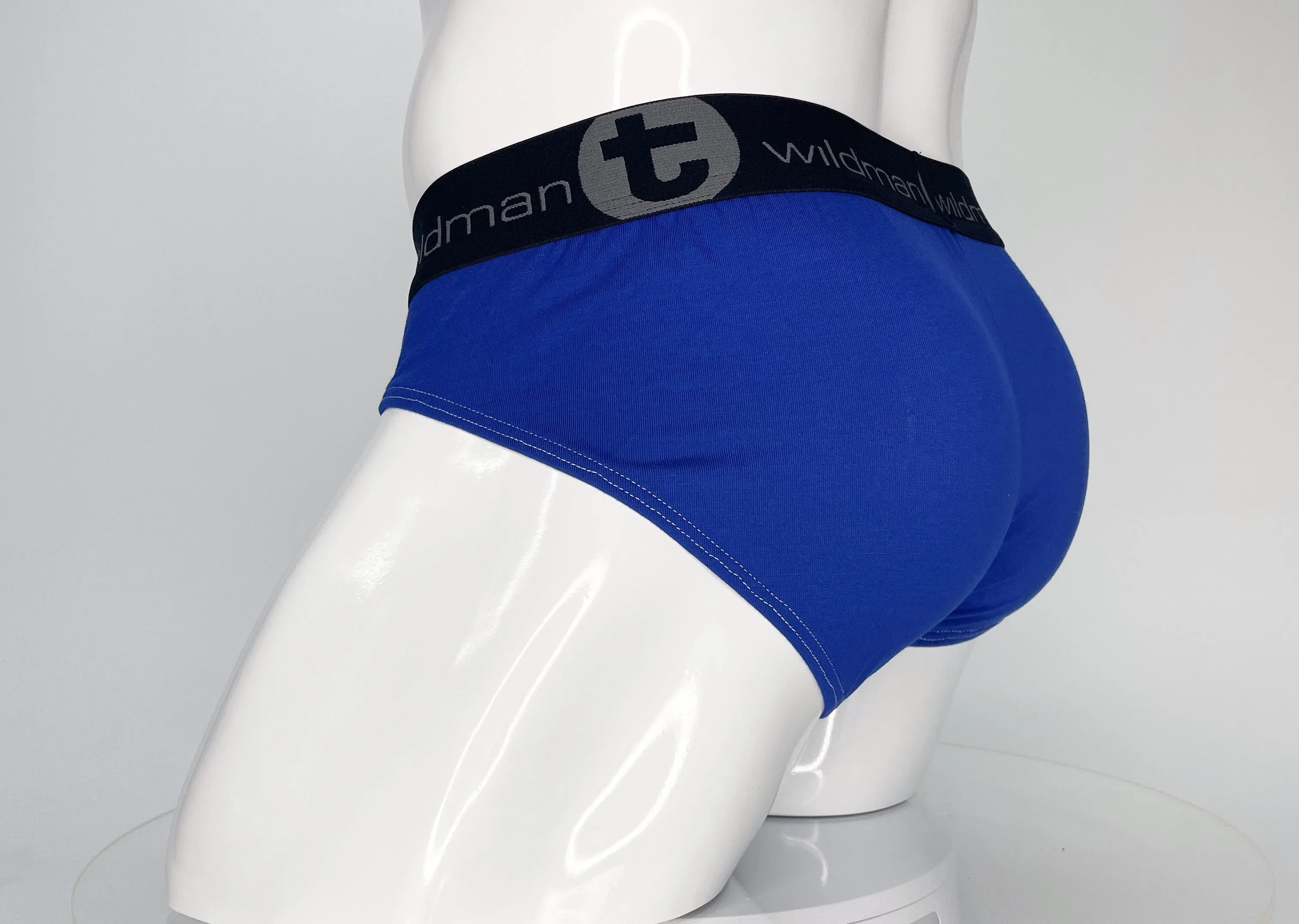 WildmanT Modal Monster Cock Brief Royal Blue