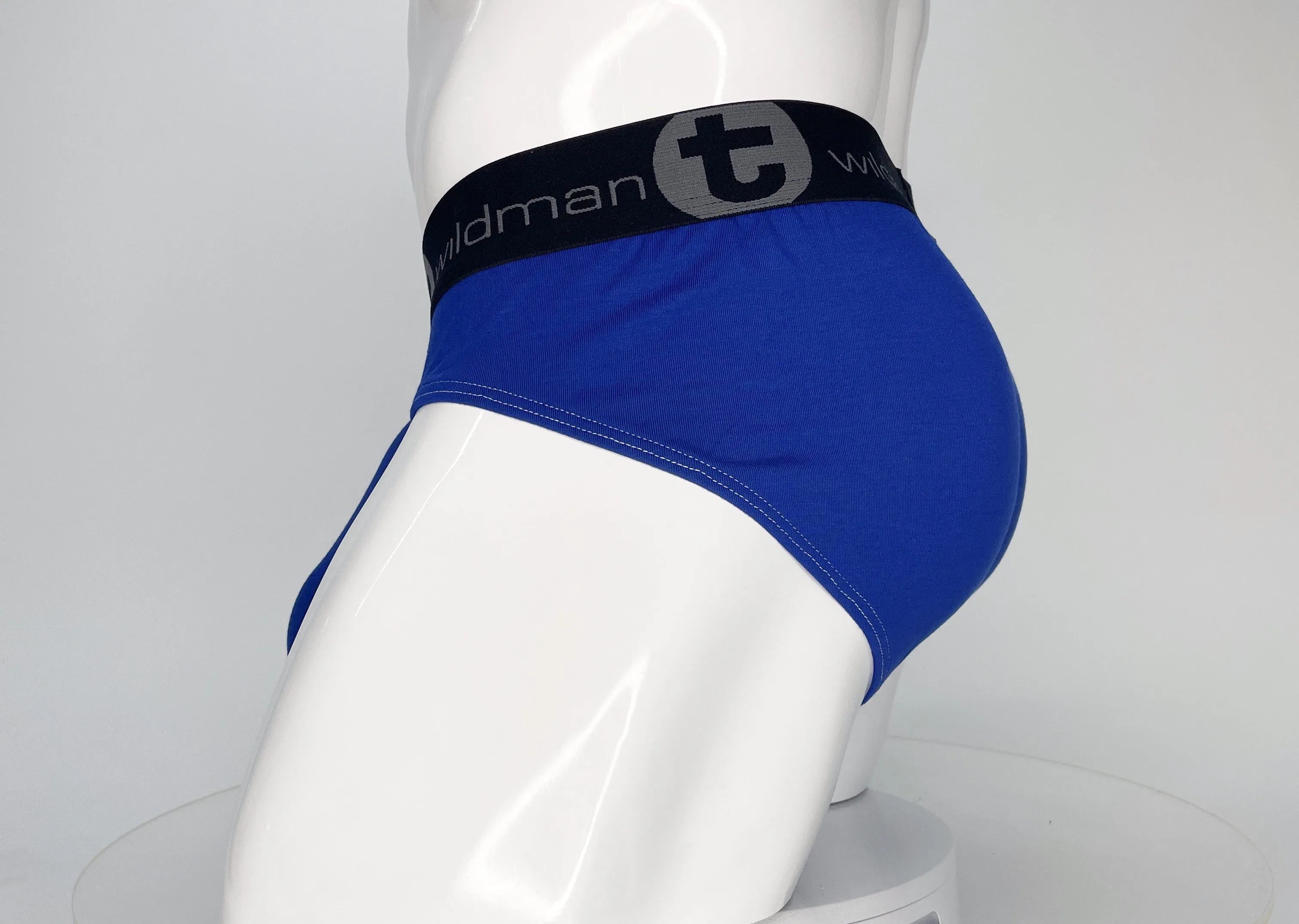 WildmanT Modal Monster Cock Brief Royal Blue