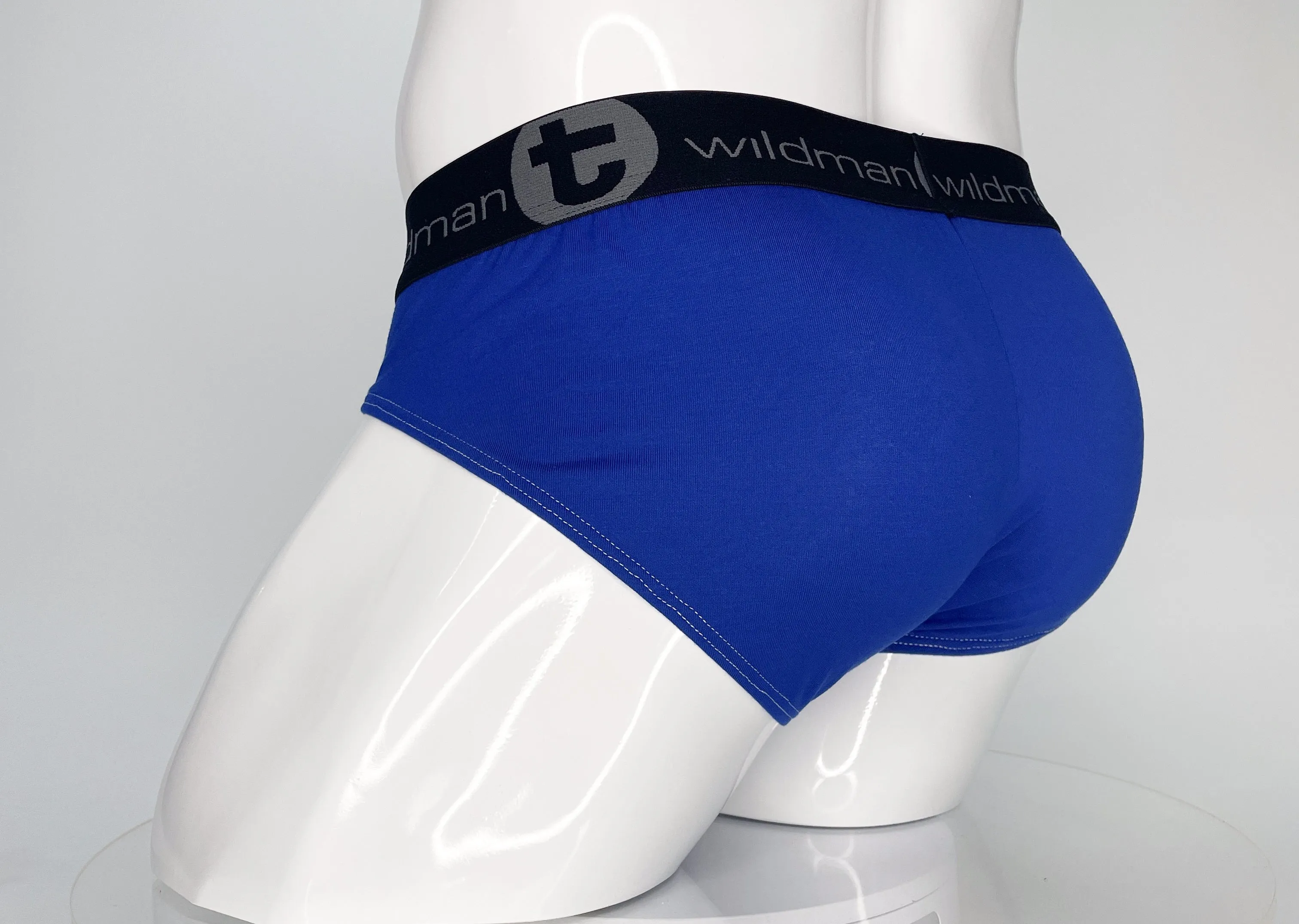 WildmanT Modal Monster Cock Brief Royal Blue