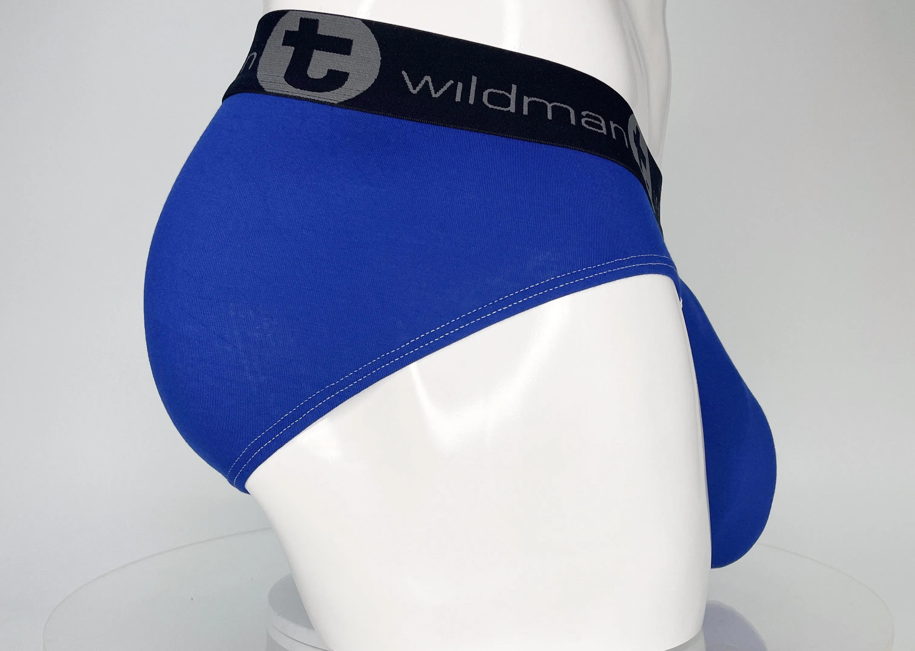 WildmanT Modal Monster Cock Brief Royal Blue