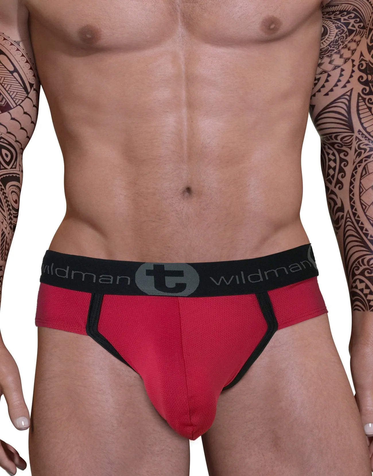 WildmanT Red Big Boy Pouch Brief