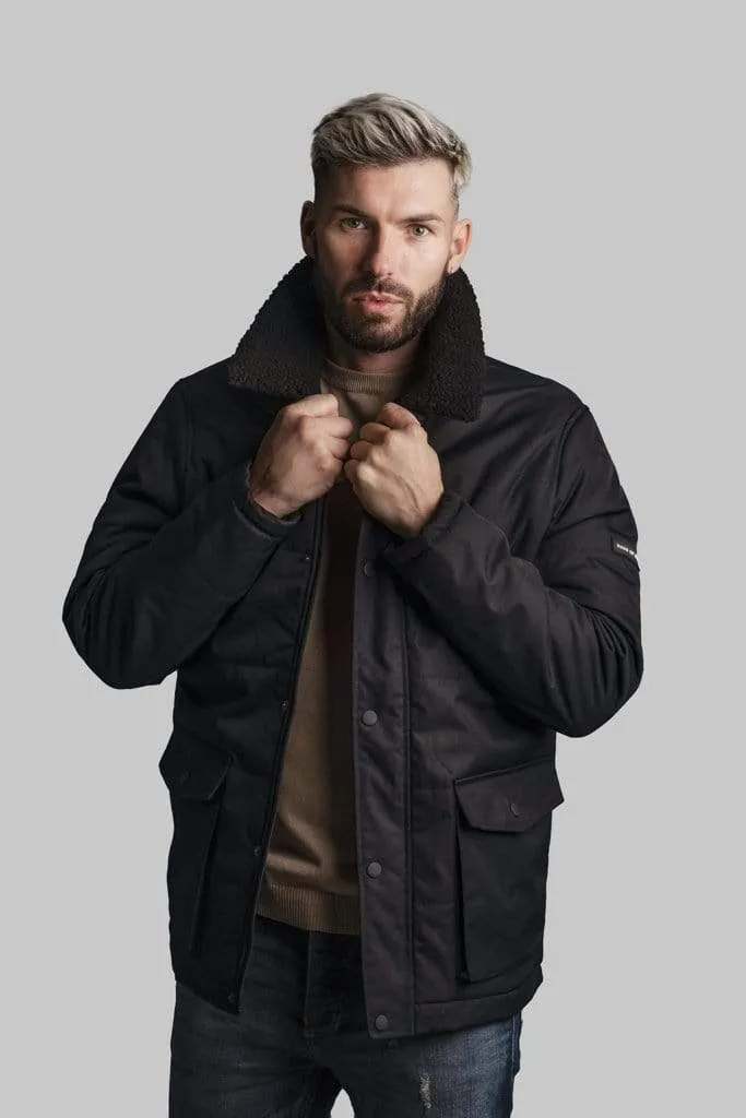 Wind Proof Black Box Jacket