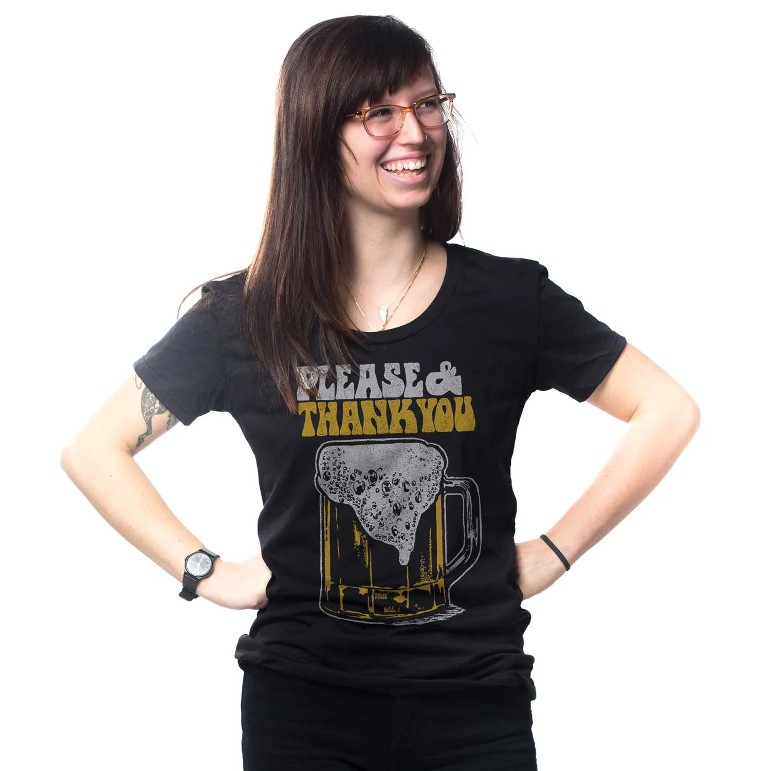 Women's Please & Thank You Beer T-shirt