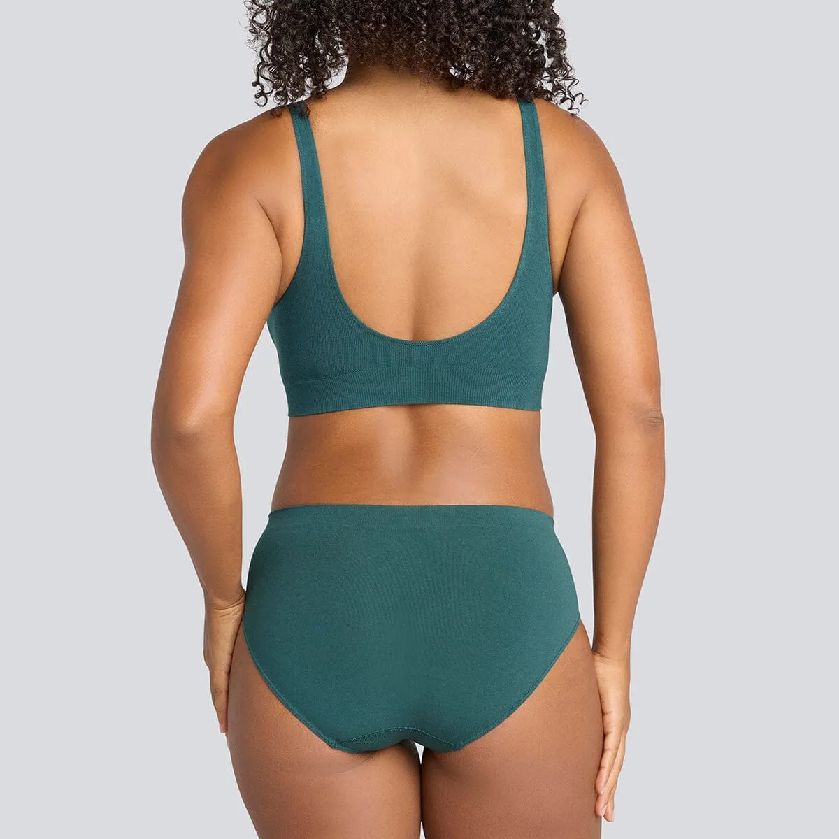 Women's SmoothFit Bikini Brief - Rain Forest