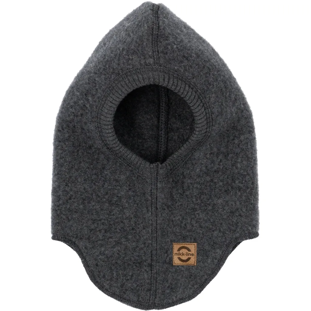 Wool Balaclava - Anthracite Melange