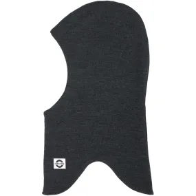 Wool Balaclava (Windstop) - Dark Grey Melange