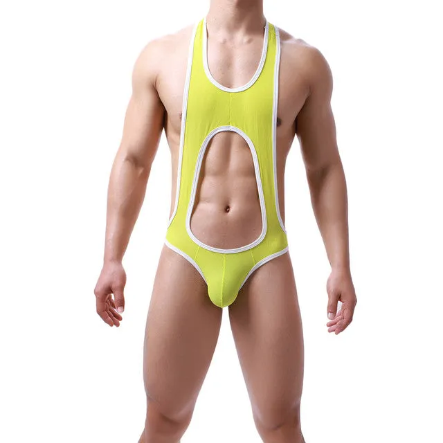 Wrestling Solid Polyester Suspender