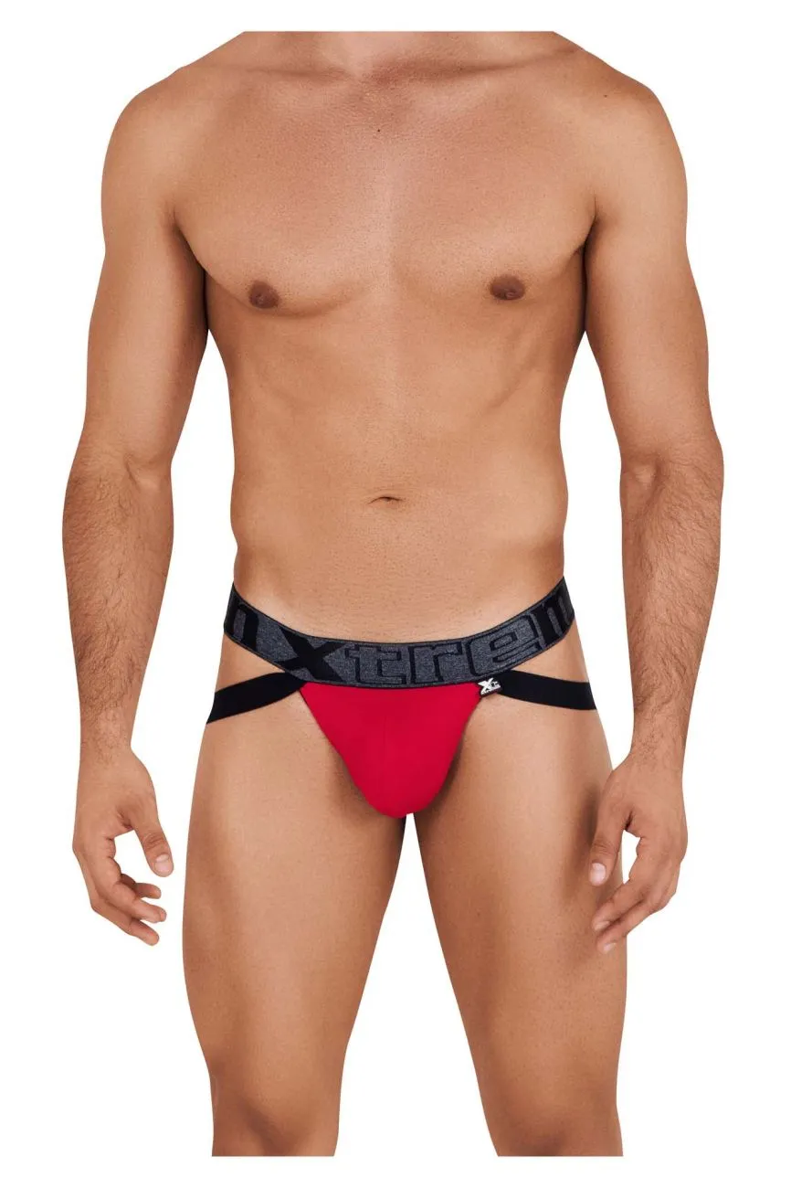 Xtremen 91102 Microfiber Jockstrap Color Red